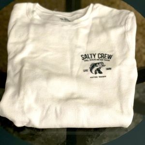 Salty Crew Waffle print Long Sleeve